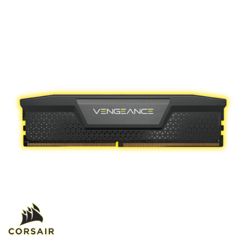 Memoria RAM Vengeance Corsair 16GB DDR5 5200MHz disipador gamer alto rendimiento